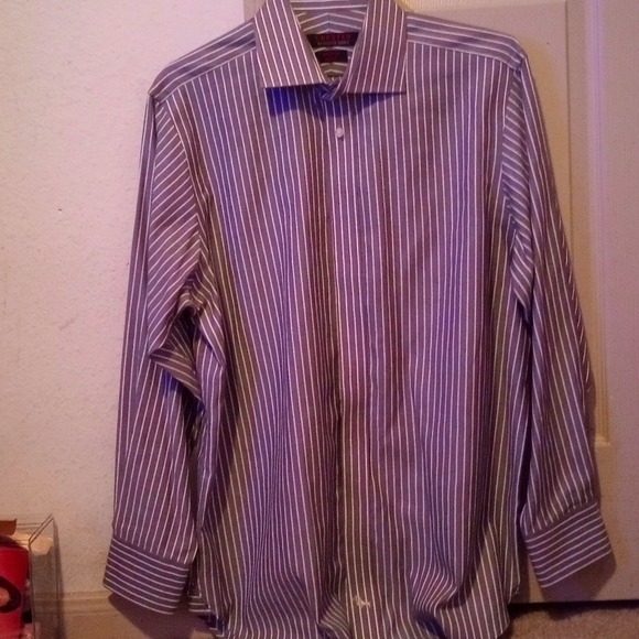 🥰3/$25 NWOT CHESTER BARRIE Size Large 100% Cotton button down - Picture 1 of 7